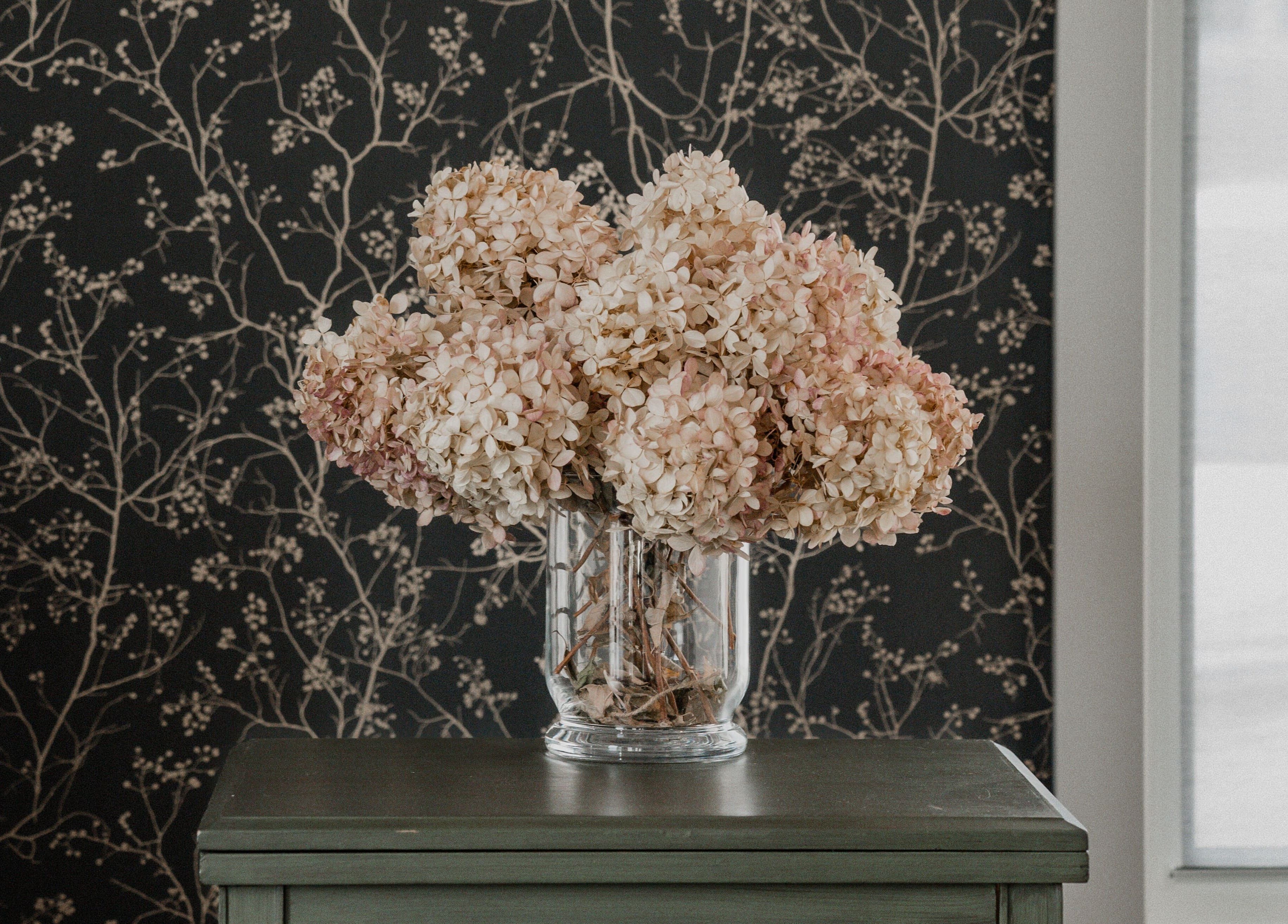 Elegant floral arrangement at Tiny Luxury Spa, Winkler, Manitoba, CA.