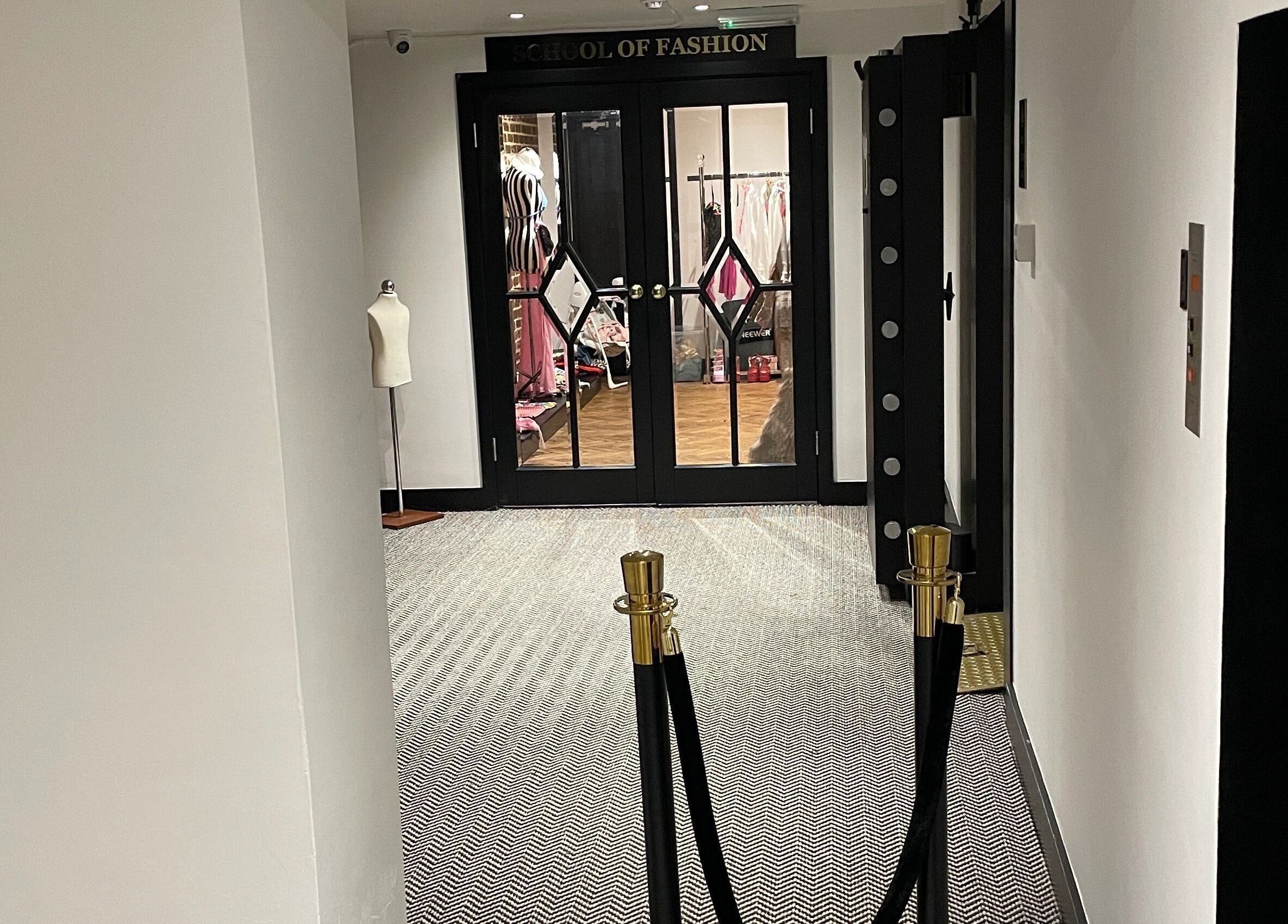 Entrance view at Confidence & Glow Aesthetics in Morley, England showing a stylish interior.