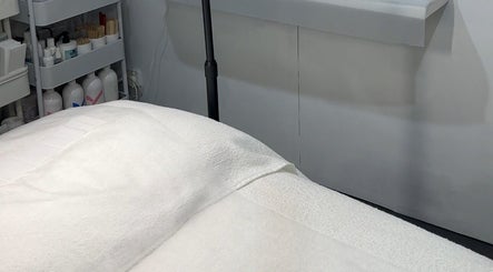 Spa bed setup at Bella Perfection Salon, Eglinton, Western Australia, AU.