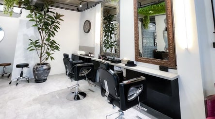 Elegant salon interior at The Gardezan, Bali, Bali, ID with stylish decor and comfortable seating.