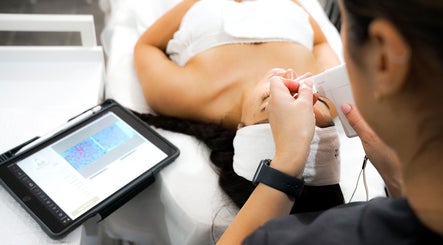 Facial treatment at Skin Lab Sydney in Oatlands, New South Wales, AU with advanced skincare technology.