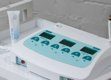 Advanced therapy device at Skin Lab Sydney in Oatlands, New South Wales, AU, showcasing premium skincare tech.