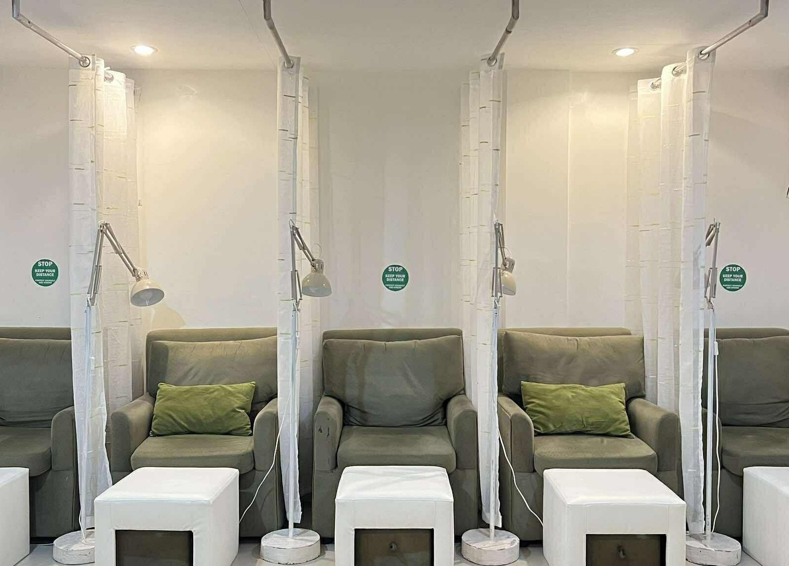 Comfortable seating arrangement at Yuan Spa, City of Balanga, Central Luzon, PH offering relaxation.