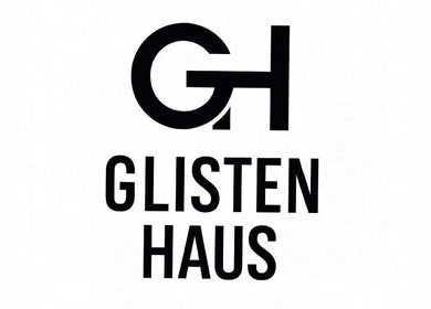 Logo of Glisten Haus located in Auckland, NZ, showcasing bold letters GH.