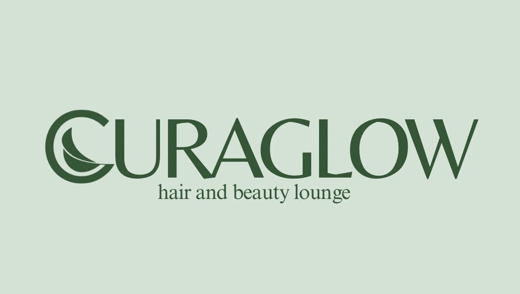 Logo van CuraGlow hair and beauty lounge, gevestigd in Wevelgem, Vlaanderen, BE.