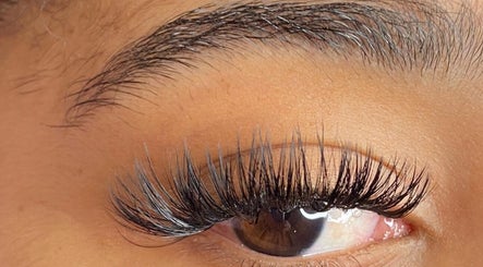 Close-up of flawless lashes at Wake Up Flawless 868, Arouca, Tunapuna/Piarco Regional Corporation, TT.