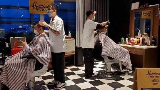 Lane Crawford IFC Central | Handsome Factory Barber Shop
