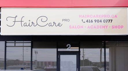 Front view of Haircare Pro Salon Academy Shop Qew | Cawthra in Mississauga, Ontario, CA.