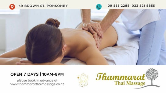Thammarat Thai Massage in Ponsonby