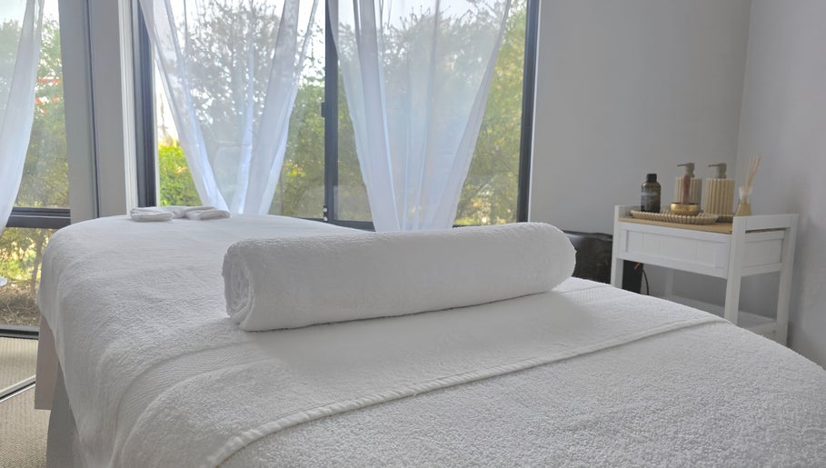 Luxurious massage table at The Siri Beauty & Eyelashes, Busselton, Western Australia, AU.