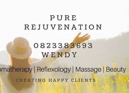 Pure Rejuvenation - Glenwood Durban contact info with aromatherapy and reflexology services in Durban, ZA.