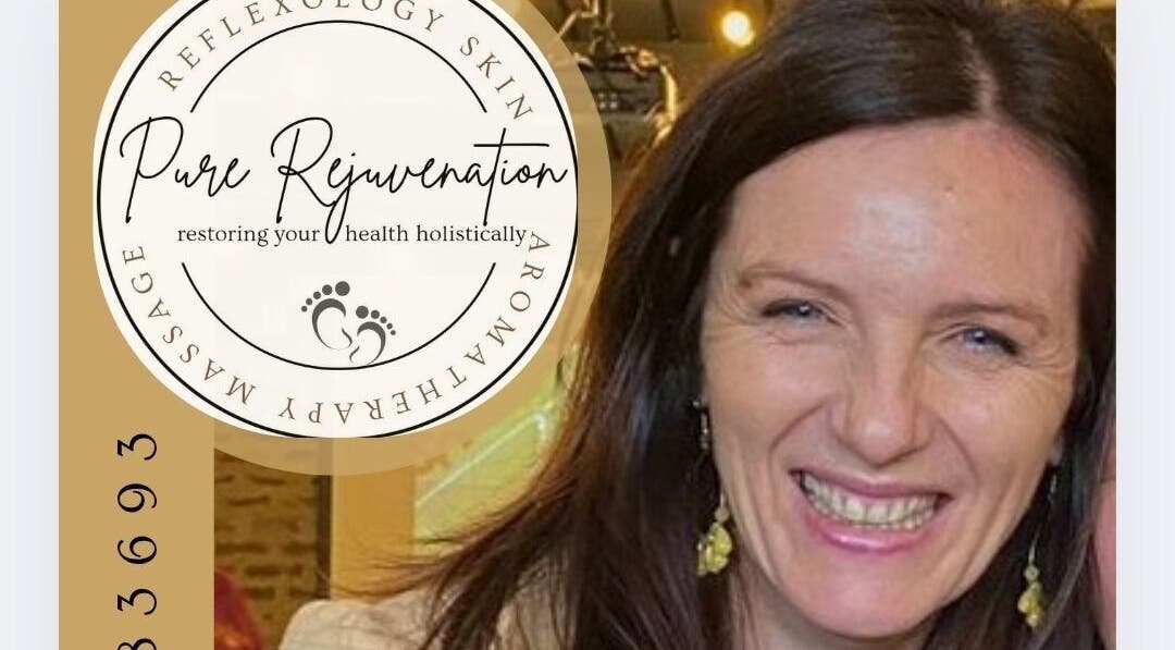 Smiling woman promoting Pure Rejuvenation - Glenwood Durban, a wellness space in Durban, KwaZulu-Natal, ZA.