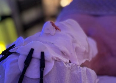 Relaxing body wrap treatment at Samantha Joyce Beauty, Basingstoke, England, GB in a serene setting.