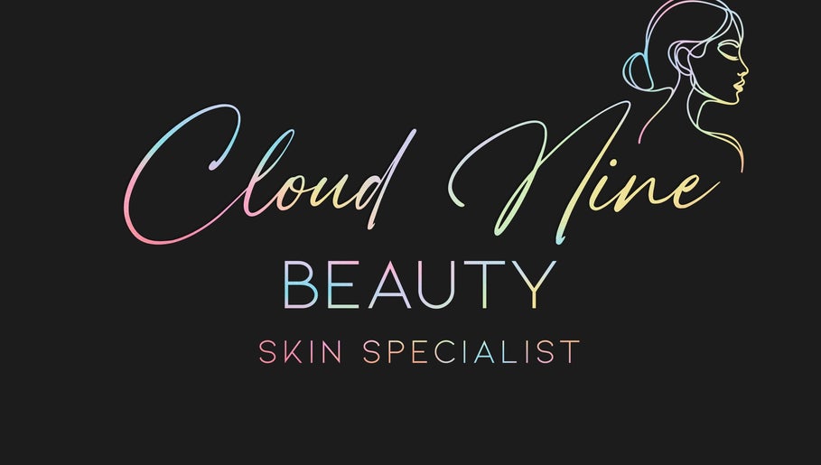 Elegant logo of Cloud Nine Beauty, Falkirk, Scotland, GB, featuring artistic profile illustration.