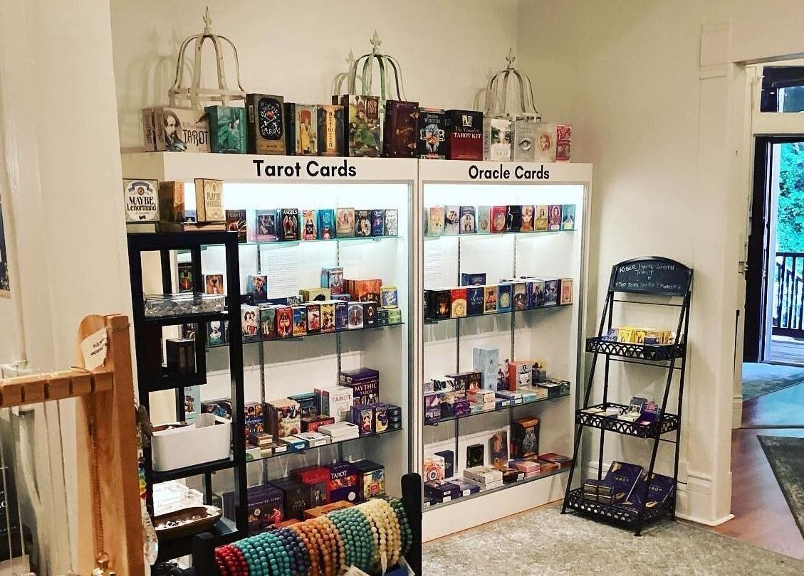 Oracle & Sage - 78 Spring Street offers tarot and oracle cards in Eureka Springs, Arkansas, US.