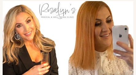 Before and after beauty at Rosalyn’s Medical Clinic, Wakefield, England, showcasing client transformations.