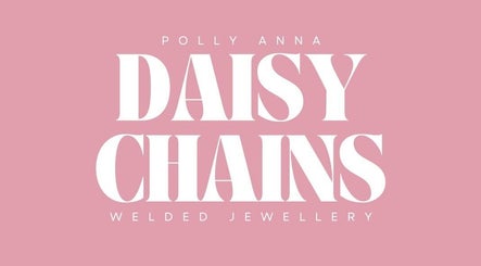 Daisy Chains logo on pink background, located in Willoughby, England, GB.