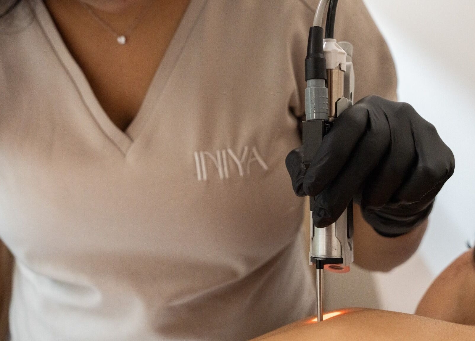 Laser treatment at INIYA Aesthetics & Laser Clinic, Stanmore, England, GB.