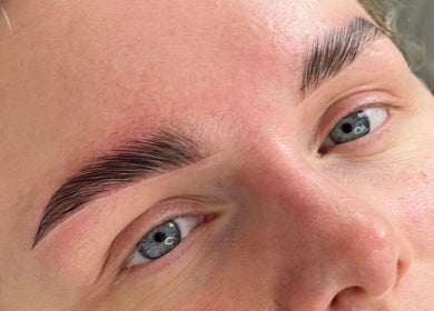 Expert eyebrow styling at Brows By LC, Edinburgh, Scotland, GB. Showcasing beautifully shaped brows.