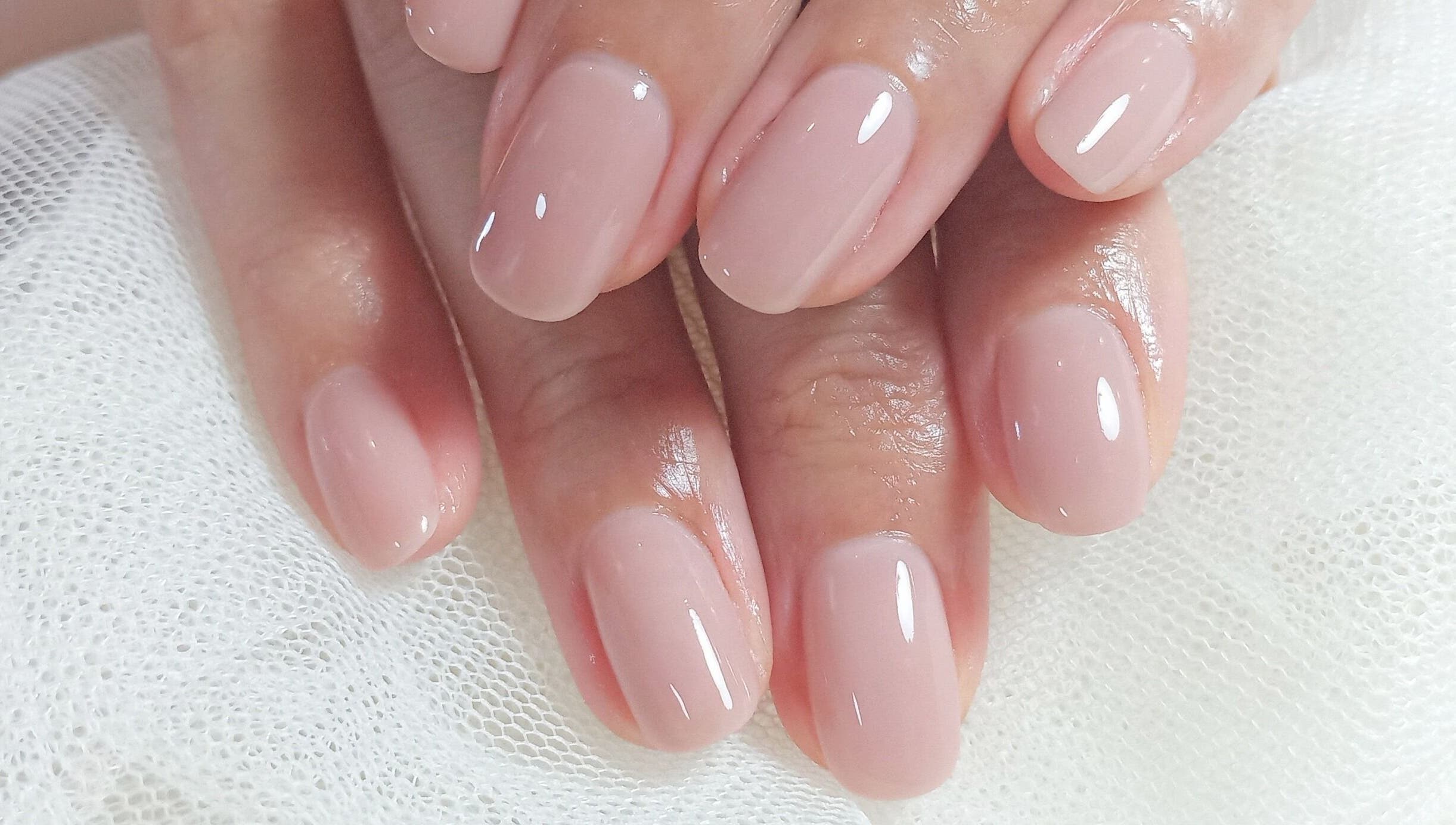 Elegant manicured nails at aQuaeria Nail & Lash on Hong Kong Island, Hong Kong Island, HK.
