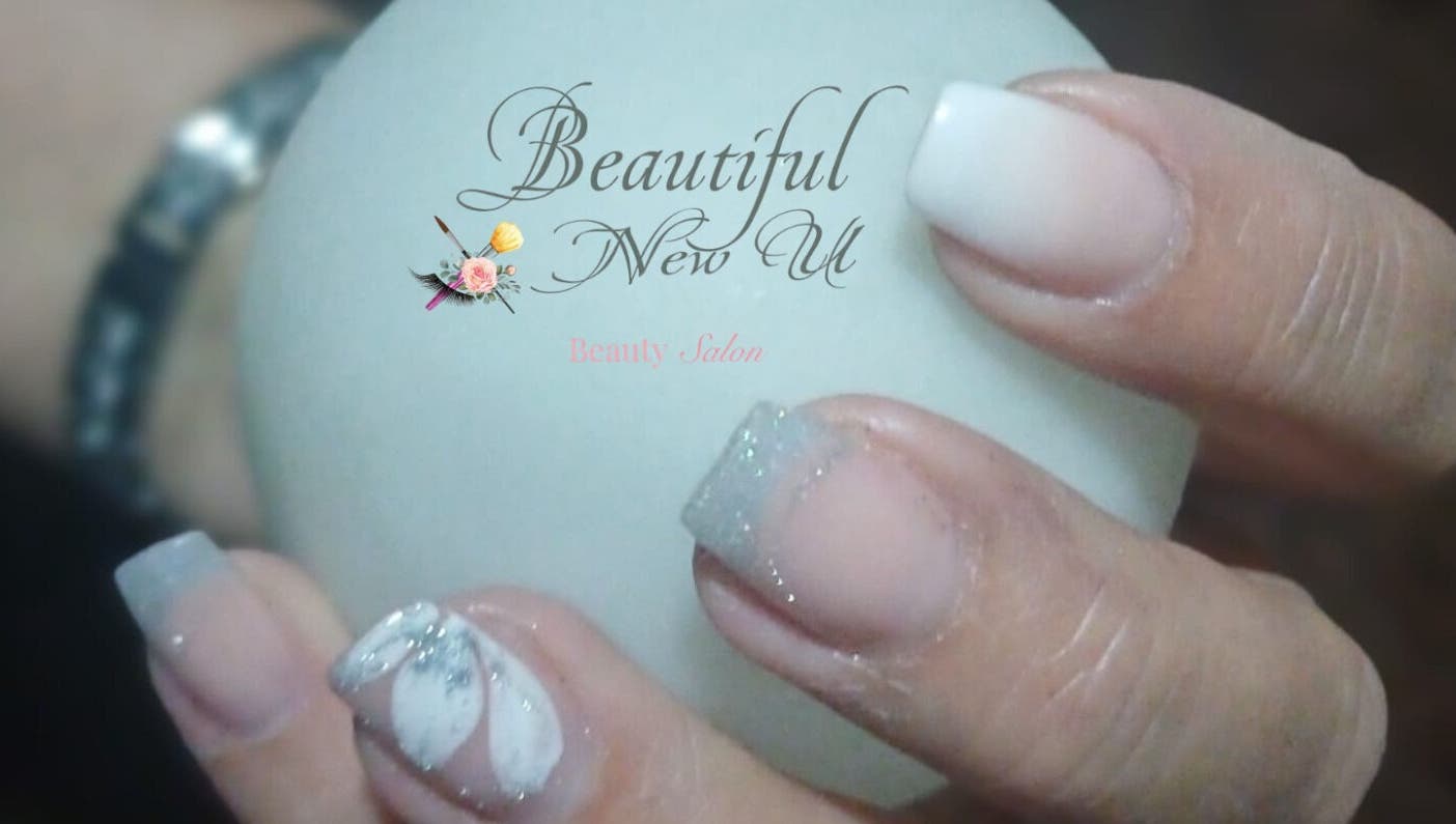 Elegant nail art at Beautiful New U, Boksburg, Gauteng, ZA, showcasing intricate designs and perfect manicure.