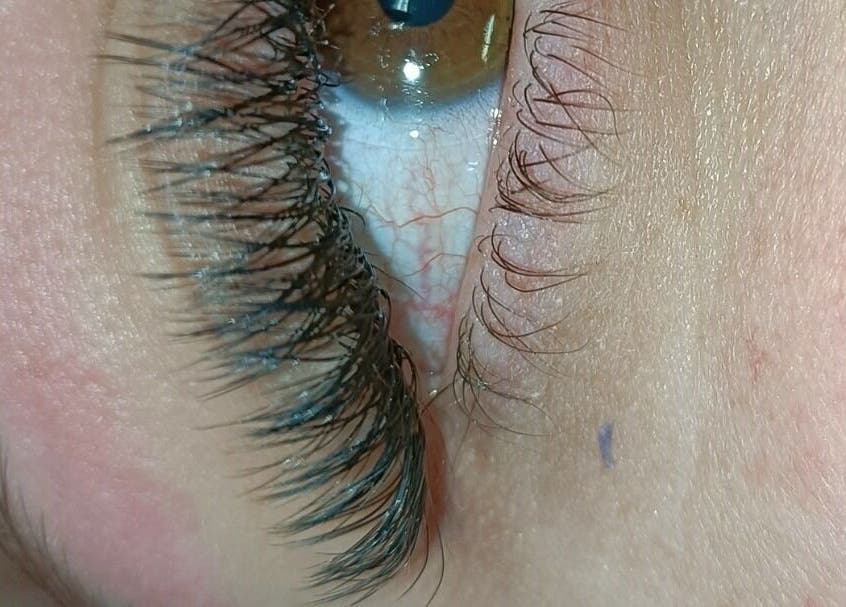 Close-up of professionally done lashes at Beautiful New U, Boksburg, Gauteng, ZA highlighting precision.