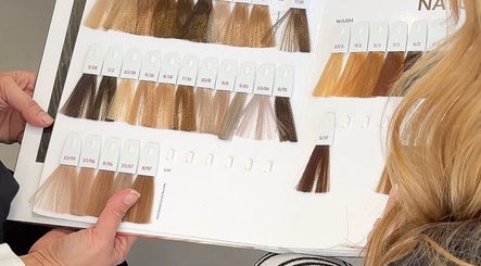 Hairology Rushden offers diverse hair color swatches for personalized styling in Rushden, England, GB.