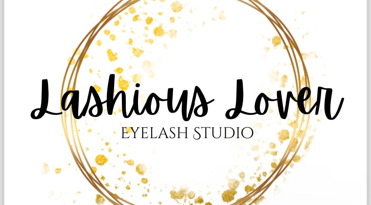 Lashious Lover by Anna ~ Marrickville logo with golden accents, South Granville, New South Wales, AU.