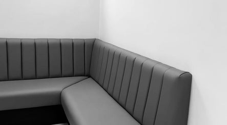 Modern seating area at The Dermagen Clinic Bolton, enhancing comfort in Bolton, England, GB.