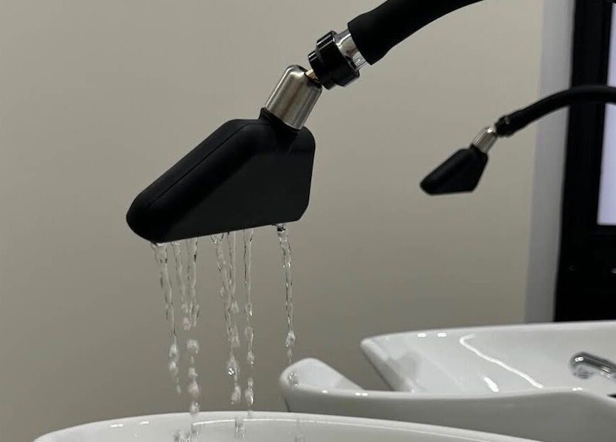 Rubinetto della postazione lavaggio presso Josmen a San Gennaro Vesuviano, Campania, IT.