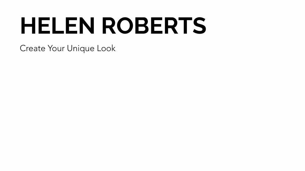 Helen Roberts Limited - 1