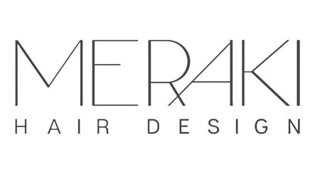 Meraki Hair Design logo showcasing elegant typography in Thorne, England, GB.
