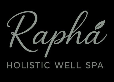 Logo of Rapha Holistic Well Spa, LLC in Clarksville, Tennessee, US, showcasing elegant cursive typography.
