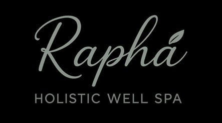 Logo of Rapha Holistic Well Spa, LLC in Clarksville, Tennessee, US, showcasing elegant cursive typography.