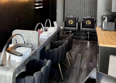 Olive Beauty & Aesthetics - Marston Mortaine: Modern interior in Marston Moretaine, England, GB with chic salon setup.