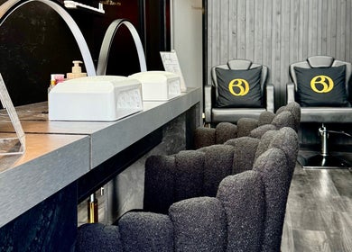 Modern salon seating at Olive Beauty & Aesthetics - Marston Mortaine, Marston Moretaine, England, GB.
