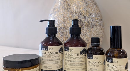 Luxurious argan oil products at Colorbox Hair, Coomera, QLD, AU, enhance hair wellness and repair.