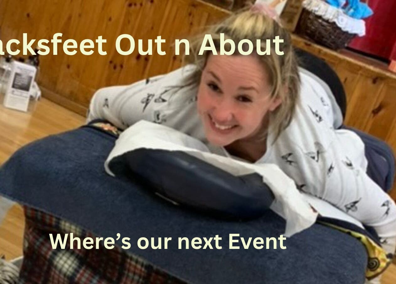 Smiling participant at Jacksfeet - Training and Events in Hawes, England, GB, enjoying a wellness session.