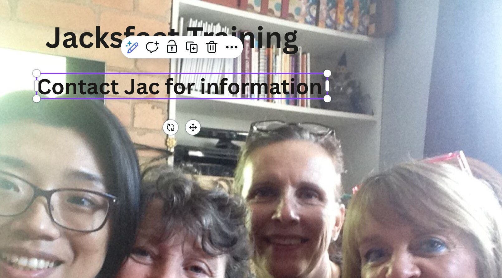 Group at Jacksfeet - Training and Events, Hawes, England, GB, smiling in cozy setting.