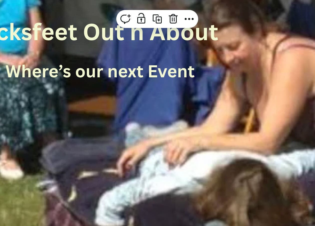 A relaxing outdoor massage at Jacksfeet - Training and Events, Hawes, England, GB.