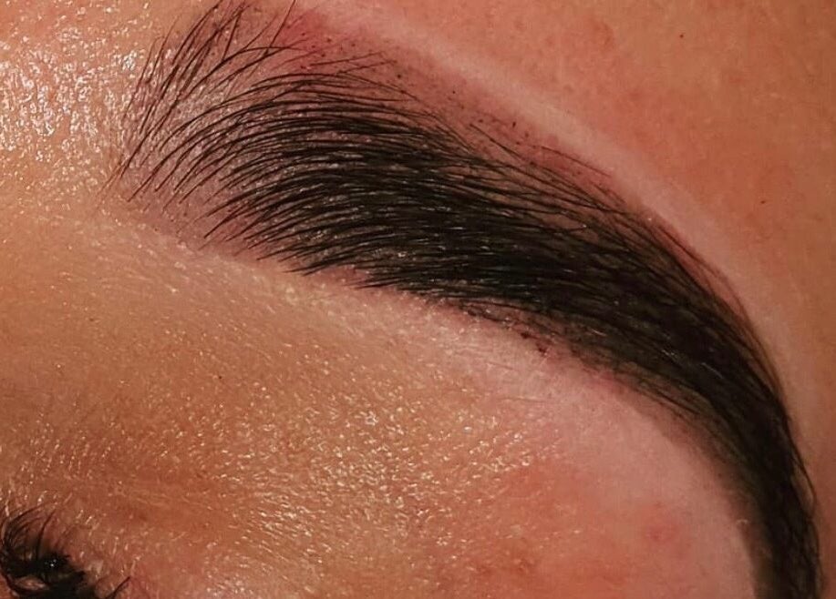 Expertly shaped brow at LASHES BROWS SKIN By Laura in Sheffield, England, GB.