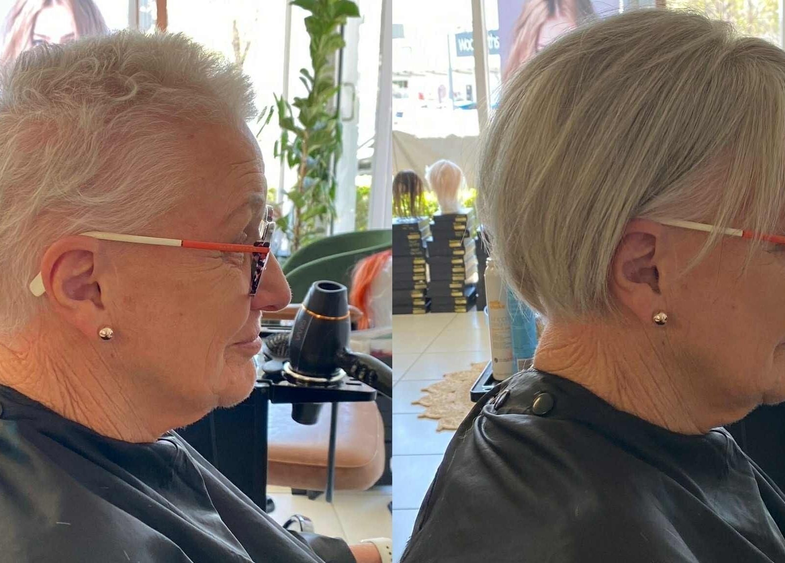 Elegant hairstyle makeover at Margaret St. Palmwoods Qld, Palmwoods, Queensland, AU beauty salon.