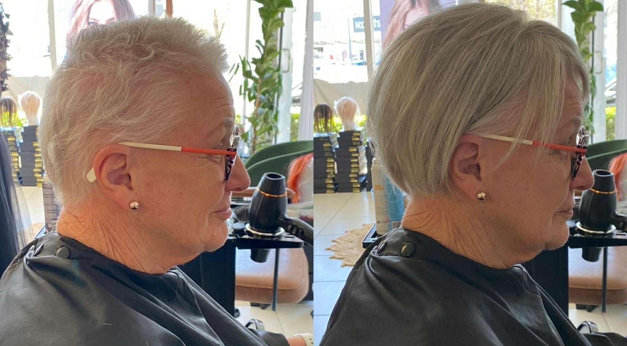 Elegant hairstyle makeover at Margaret St. Palmwoods Qld, Palmwoods, Queensland, AU beauty salon.