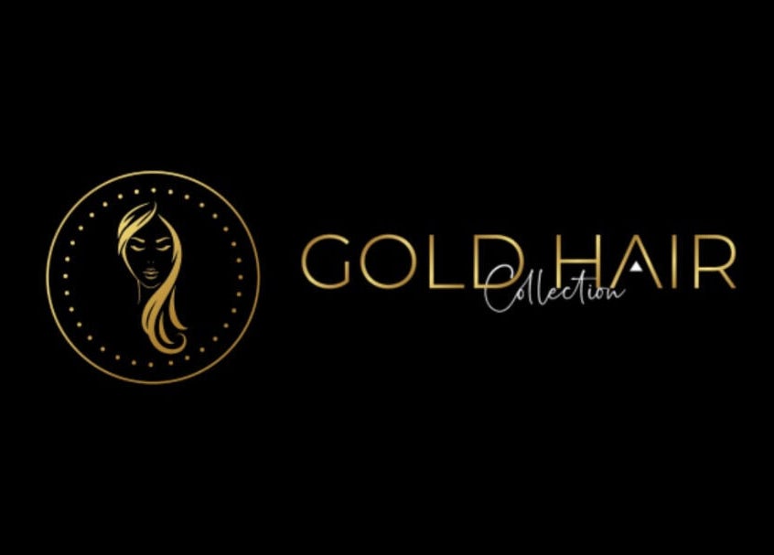 Gold Hair Collection logo in elegant design at Margaret St. Palmwoods Qld, Palmwoods, Queensland, AU.