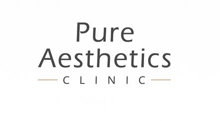 Logo of Pure Aesthetics Newry, located in Newry, Northern Ireland, GB, showcasing elegant clinic branding.