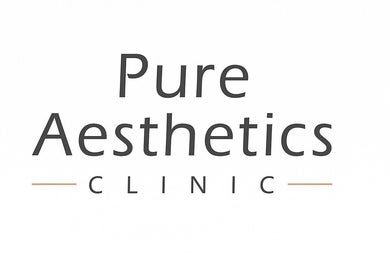 Pure Aesthetics Newry logo showcasing the clinic's branding in Newry, Northern Ireland, GB.