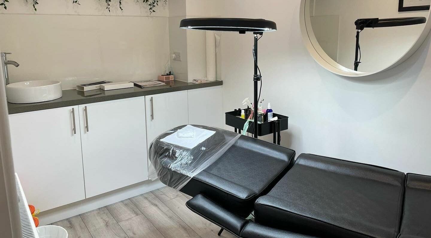 Elegant treatment room at Nickies Salon & Academy, Musselburgh, Scotland, GB with modern decor and facilities.