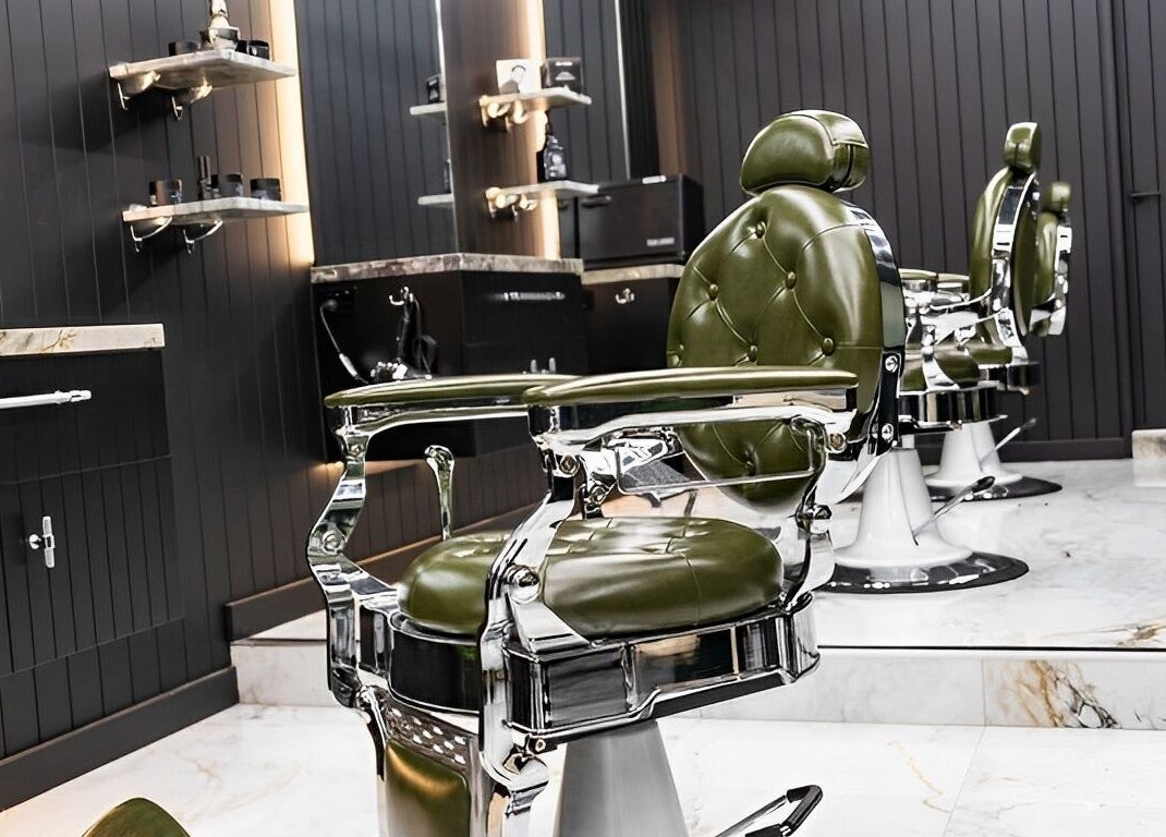 Stylish barber chairs at ACE OF FADEZ CROWS NEST, Crows Nest, New South Wales, AU, showcasing modern interior.