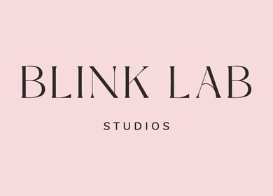 Elegant Blink Lab Studios logo on a pink background, Singapore, Singapore, SG.