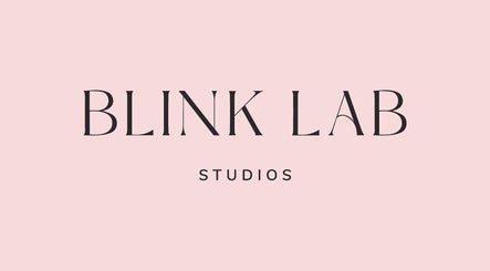 Elegant Blink Lab Studios logo on a pink background, Singapore, Singapore, SG.